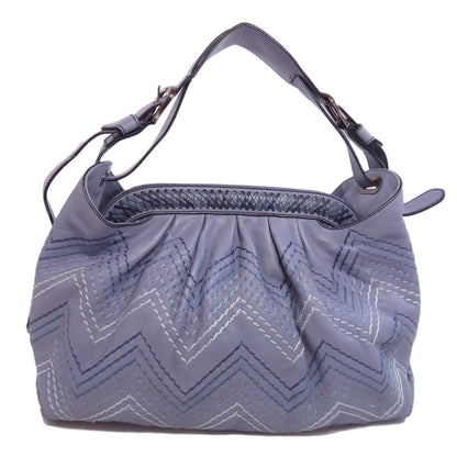 FENDI Stitch one belt Shoulder Bag Leather Ladies [Used]