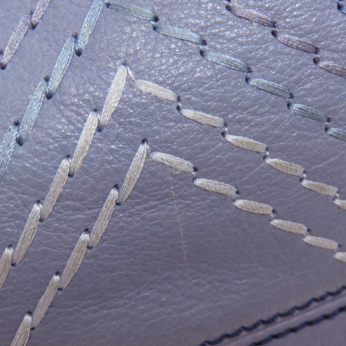 FENDI Stitch one belt Shoulder Bag Leather Ladies [Used]