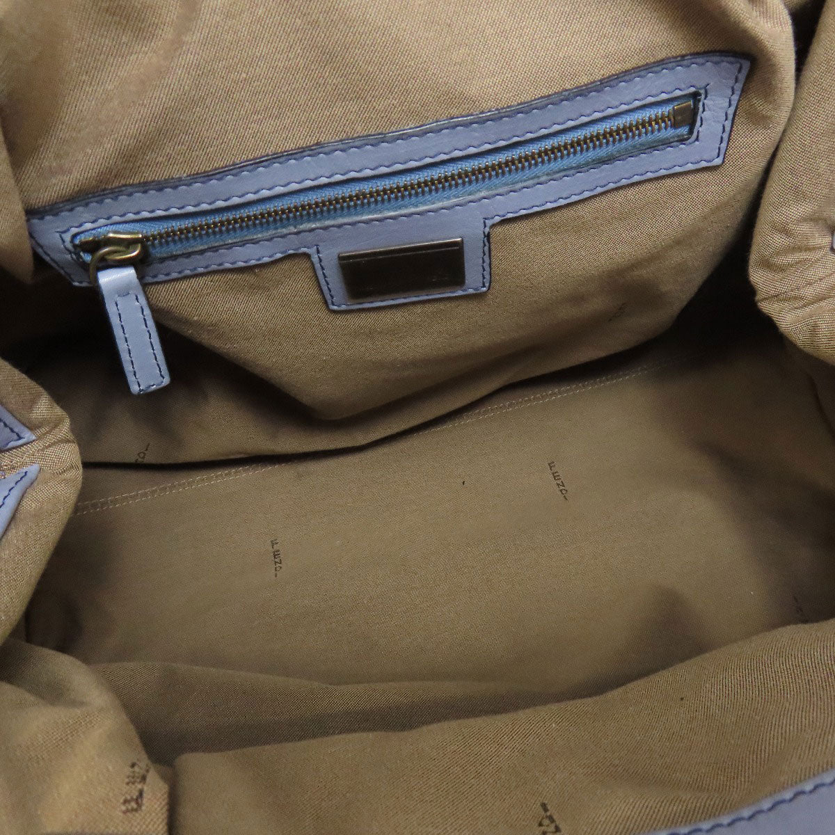 FENDI Stitch one belt Shoulder Bag Leather Ladies [Used]