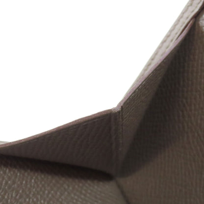 HERMES Bearn Soufflet Ethan SilverHardware Long wallet (with coin pocket) Epsom Ladies [Used]