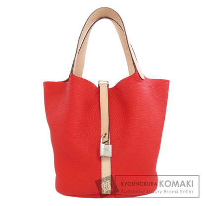 HERMES Picotin Lock MM Touch SilverHardware Handbag Taurillon Clemence SwiftLadies [Used]