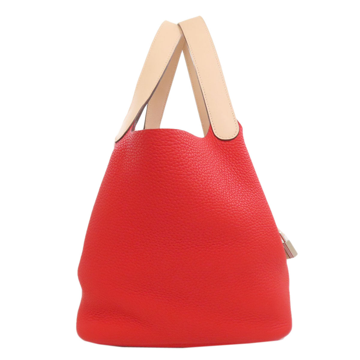 HERMES Picotin Lock MM Touch SilverHardware Handbag Taurillon Clemence SwiftLadies [Used]