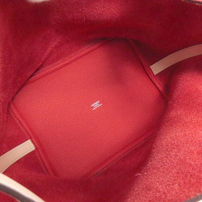 HERMES Picotin Lock MM Touch SilverHardware Handbag Taurillon Clemence SwiftLadies [Used]