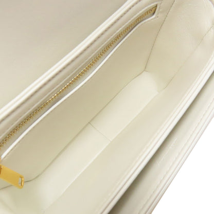 CELINE Teen Triomphe Shoulder Bag PVC CalfLadies [Used]