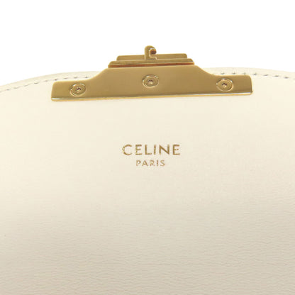 CELINE Teen Triomphe Shoulder Bag PVC CalfLadies [Used]