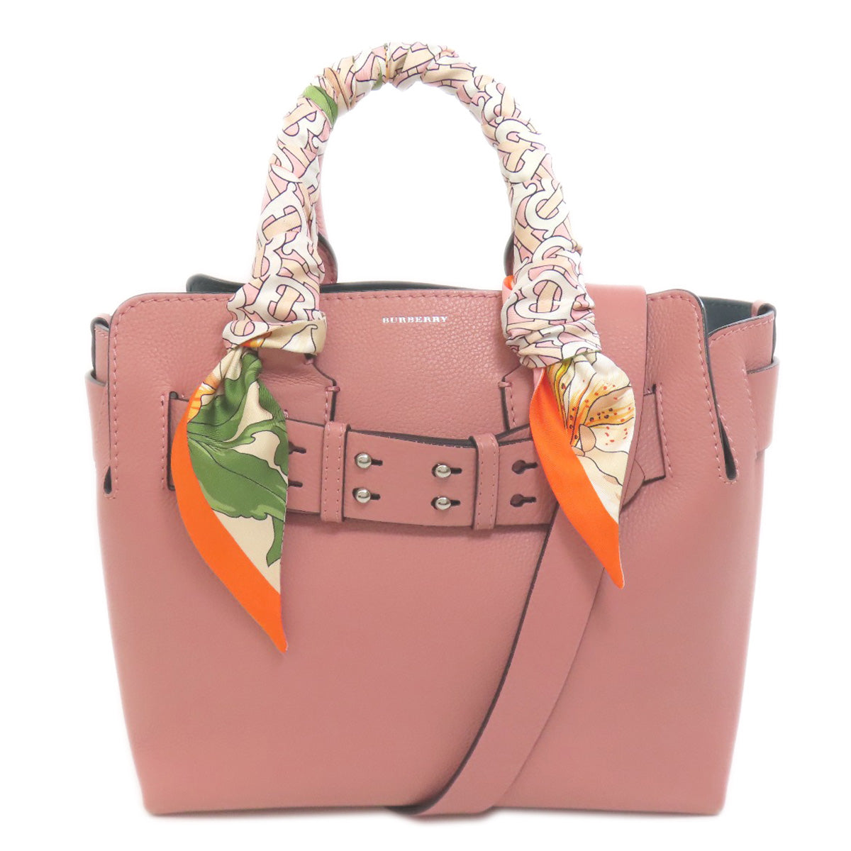 BURBERRY 2WAY Handbag Leather Ladies [Used]