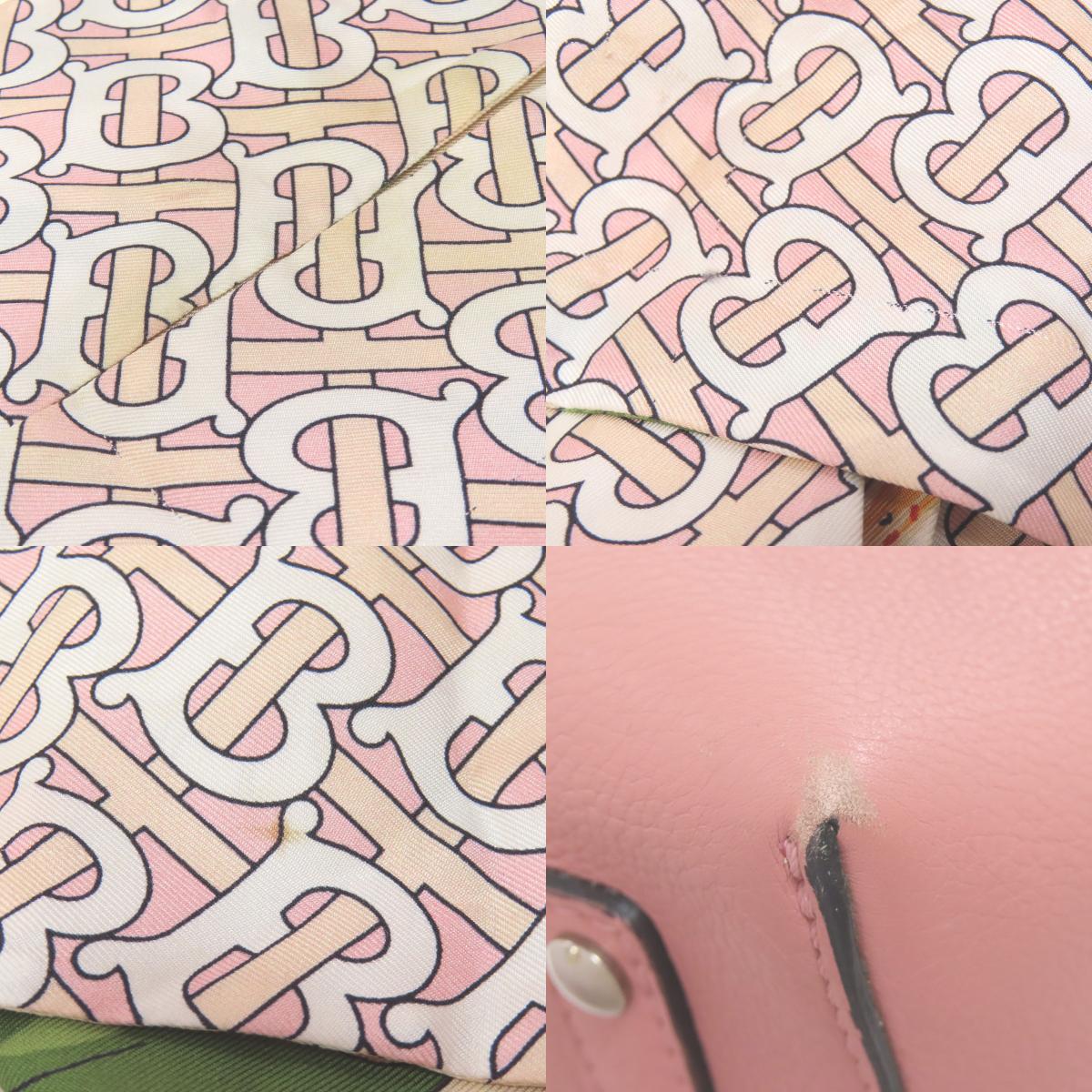 BURBERRY 2WAY Handbag Leather Ladies [Used]