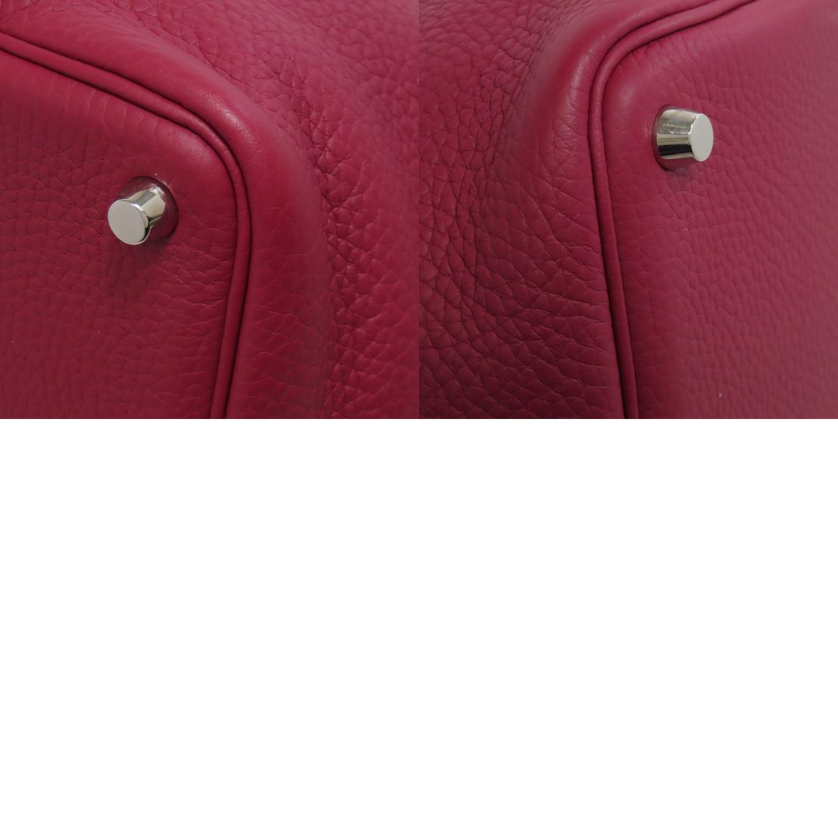 HERMES Picotin Lock PM SilverHardware Handbag Taurillon Clemence Ladies [Used]
