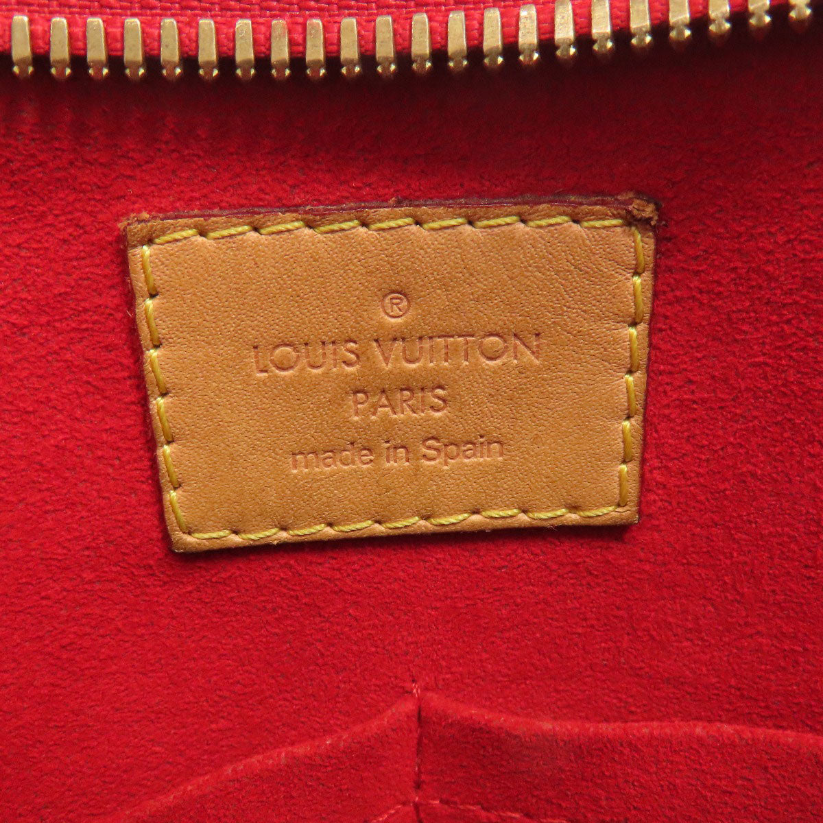 LOUIS VUITTON M43966 V Tote BB Handbag Monogram canvas Ladies [Used]