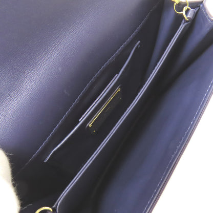 Salvatore Ferragamo GanciniHardware ChainShoulder Shoulder Bag Leather Ladies [Used]