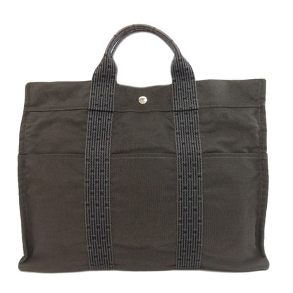 HERMES Her LineMM Handbag Canvas Ladies [Used]