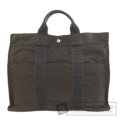 HERMES Her LineMM Handbag Canvas Ladies [Used]