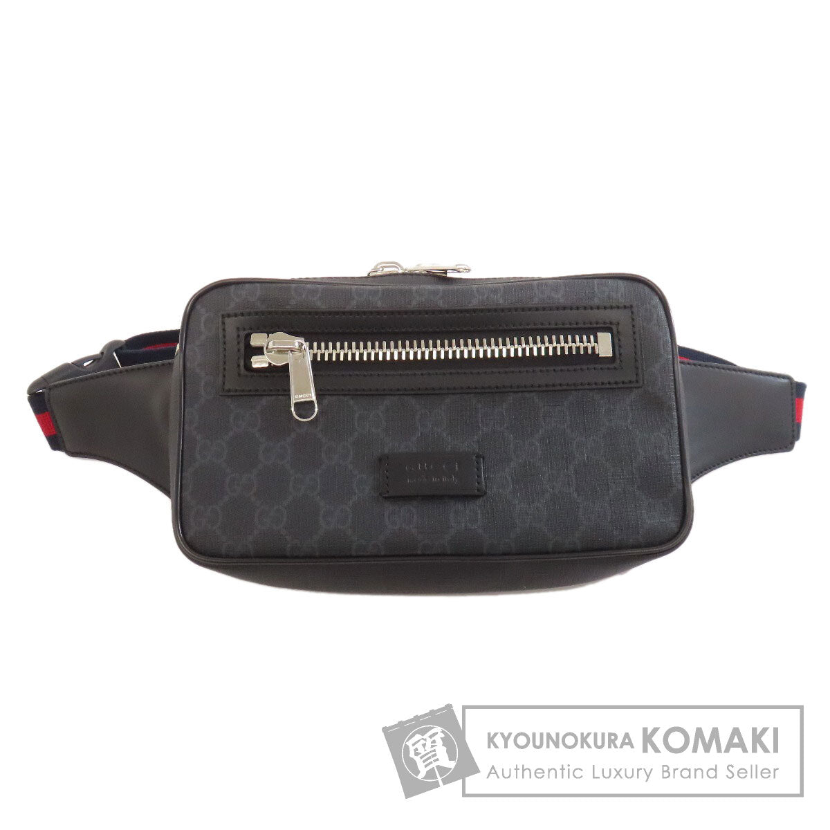 グッチ 474293 GGスプリーム ボディバッグ PVC レディース 【中古】【GUCCI】