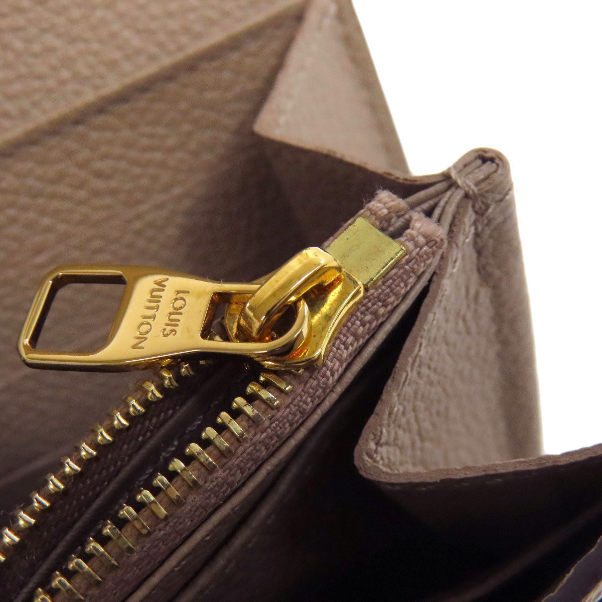 LOUIS VUITTON M68708 Portefeiulle Â· Sarah Long wallet (with coin pocket) Empreinte Ladies [Used]