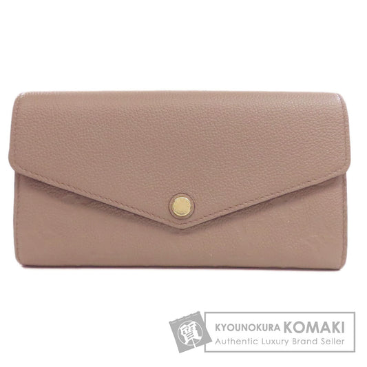 LOUIS VUITTON M68708 Portefeiulle Â· Sarah Long wallet (with coin pocket) Empreinte Ladies [Used]