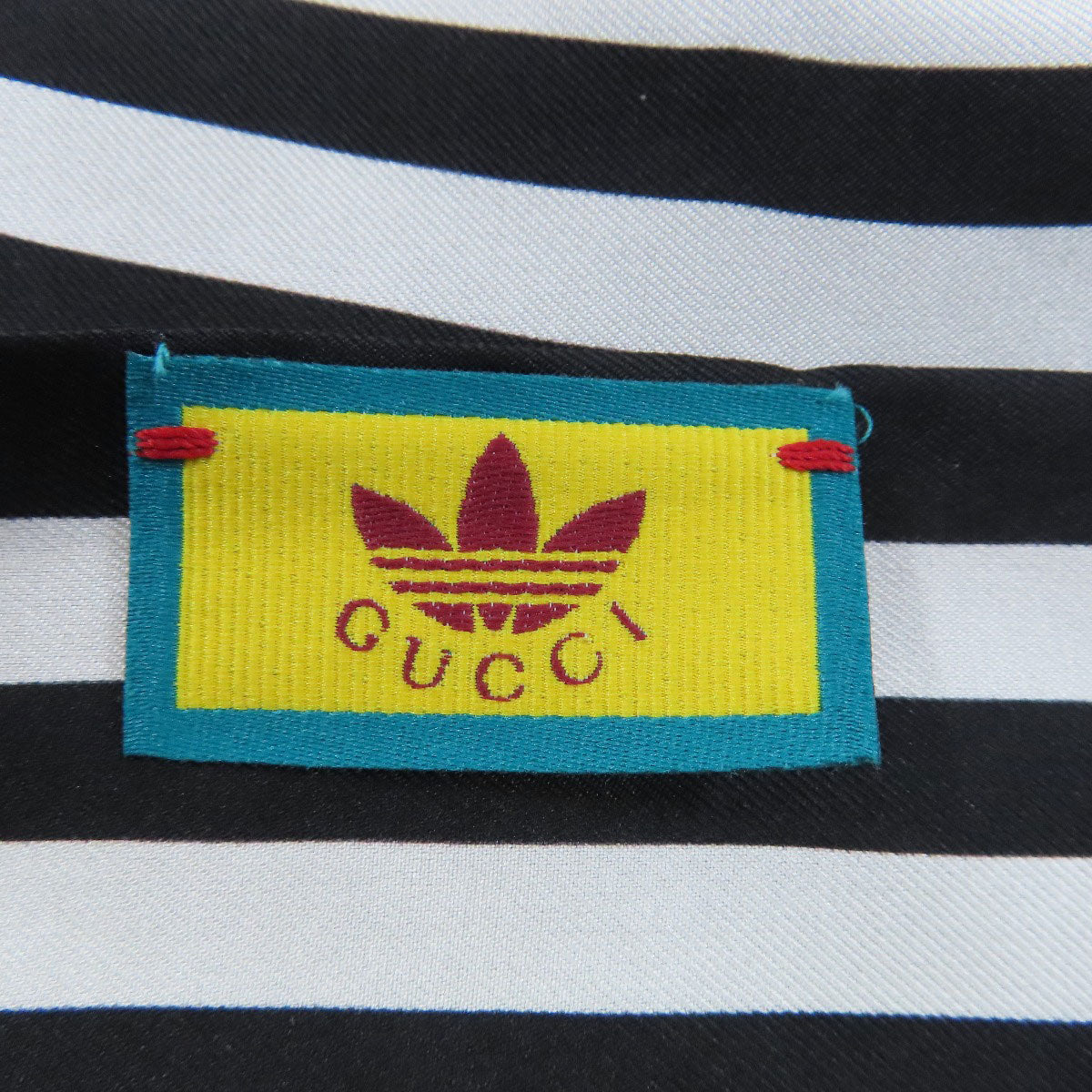 GUCCI 703568 adidas collaboration Scarf Silk Ladies [Used]