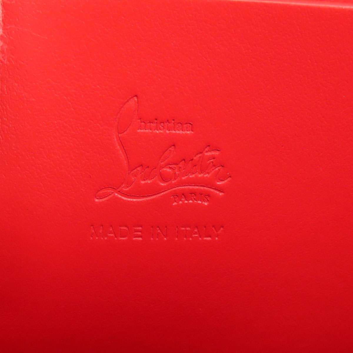 Christian Louboutin Studs Handbag Calf Ladies [Used]