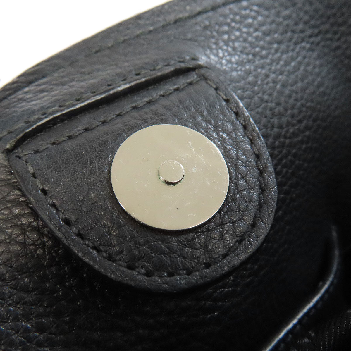 プラダ ロゴ ショルダーバッグ カーフ レディース 【中古】【PRADA】
