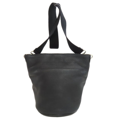 プラダ ロゴ ショルダーバッグ カーフ レディース 【中古】【PRADA】