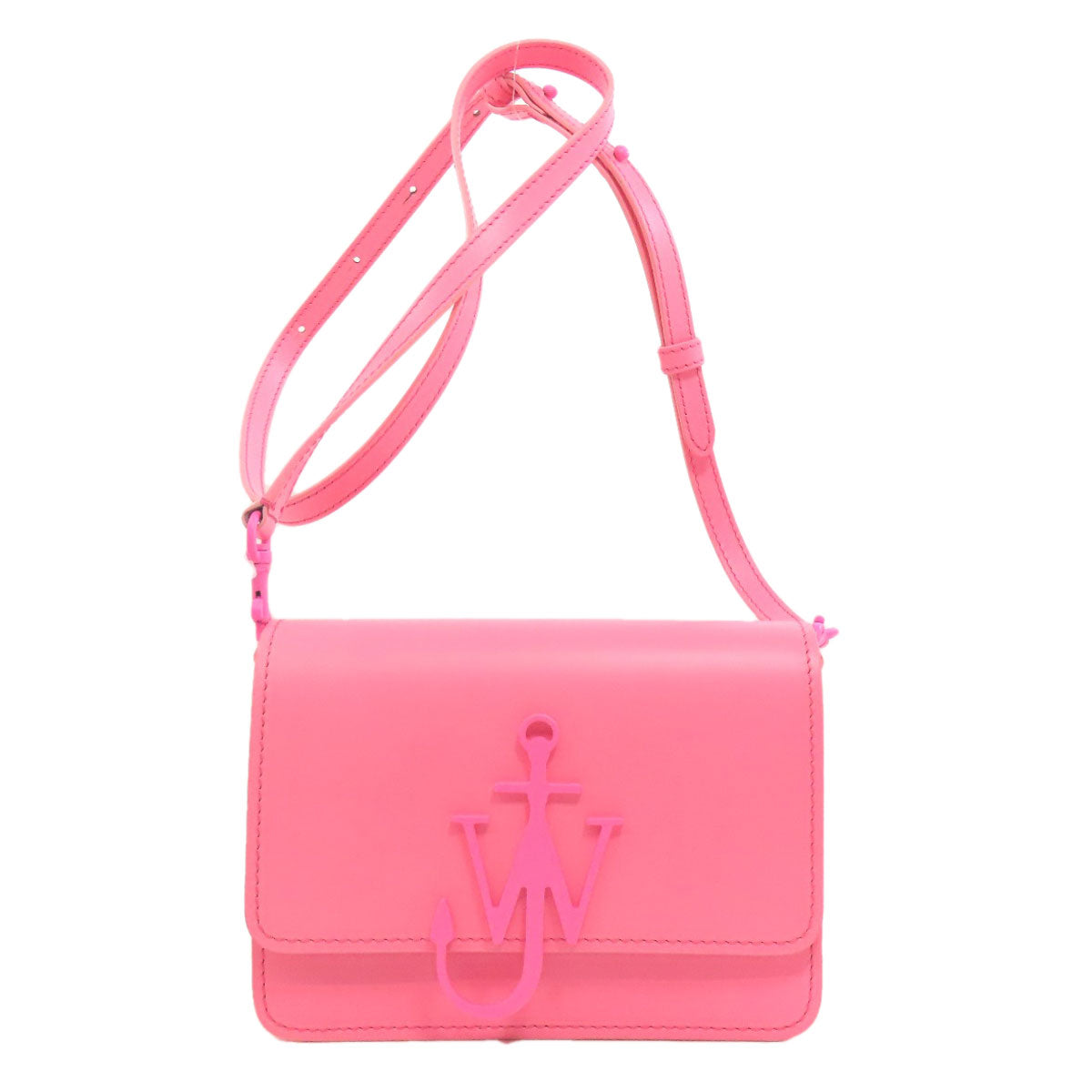 SELECT BAG JW Anderson logo Shoulder Bag Leather Ladies [Used]