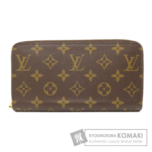 LOUIS VUITTON M42616 Zippy wallet Long wallet (with coin pocket) Monogram canvas Ladies [Used]