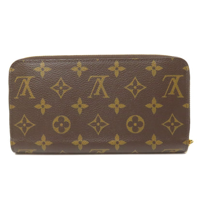 LOUIS VUITTON M42616 Zippy wallet Long wallet (with coin pocket) Monogram canvas Ladies [Used]