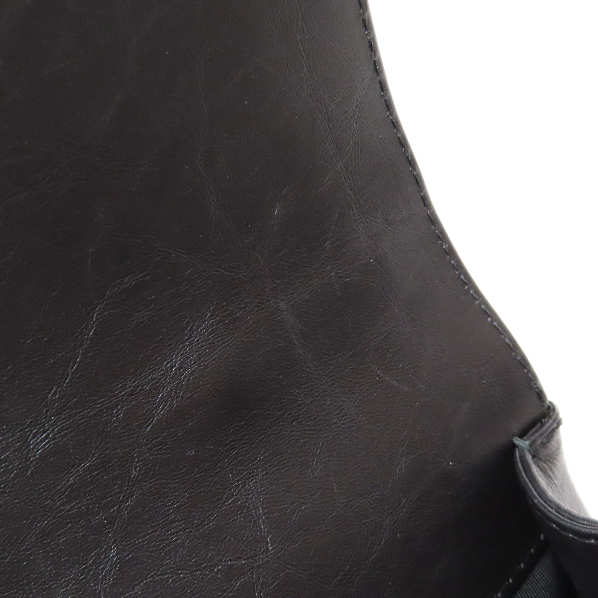 CHANEL Chevron V-stitch GoldHardware 2WAY Handbag Calf Ladies [Used]