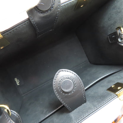 FENDI Sunshine Small 2WAY Handbag Calf Ladies [Used]