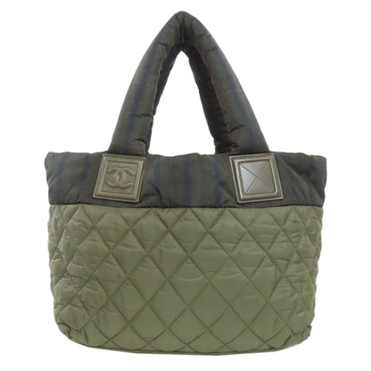 CHANEL Cocoko coon tote Handbag Nylon Ladies [Used]
