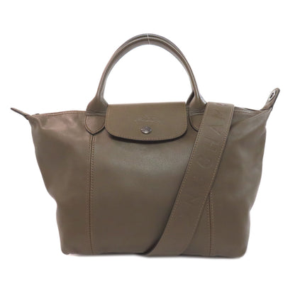 Longchamp   Le Pliage 2WAY Handbag  Leather Ladies [Used]