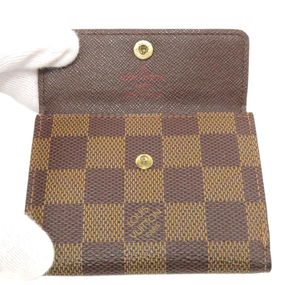 LOUIS VUITTON N62925 Ludlow coin purse Damier canvas Ladies [Used]