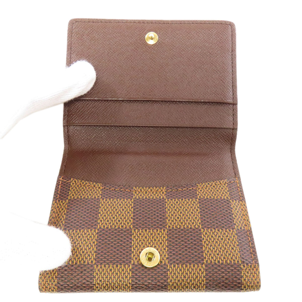 LOUIS VUITTON N62925 Ludlow coin purse Damier canvas Ladies [Used]