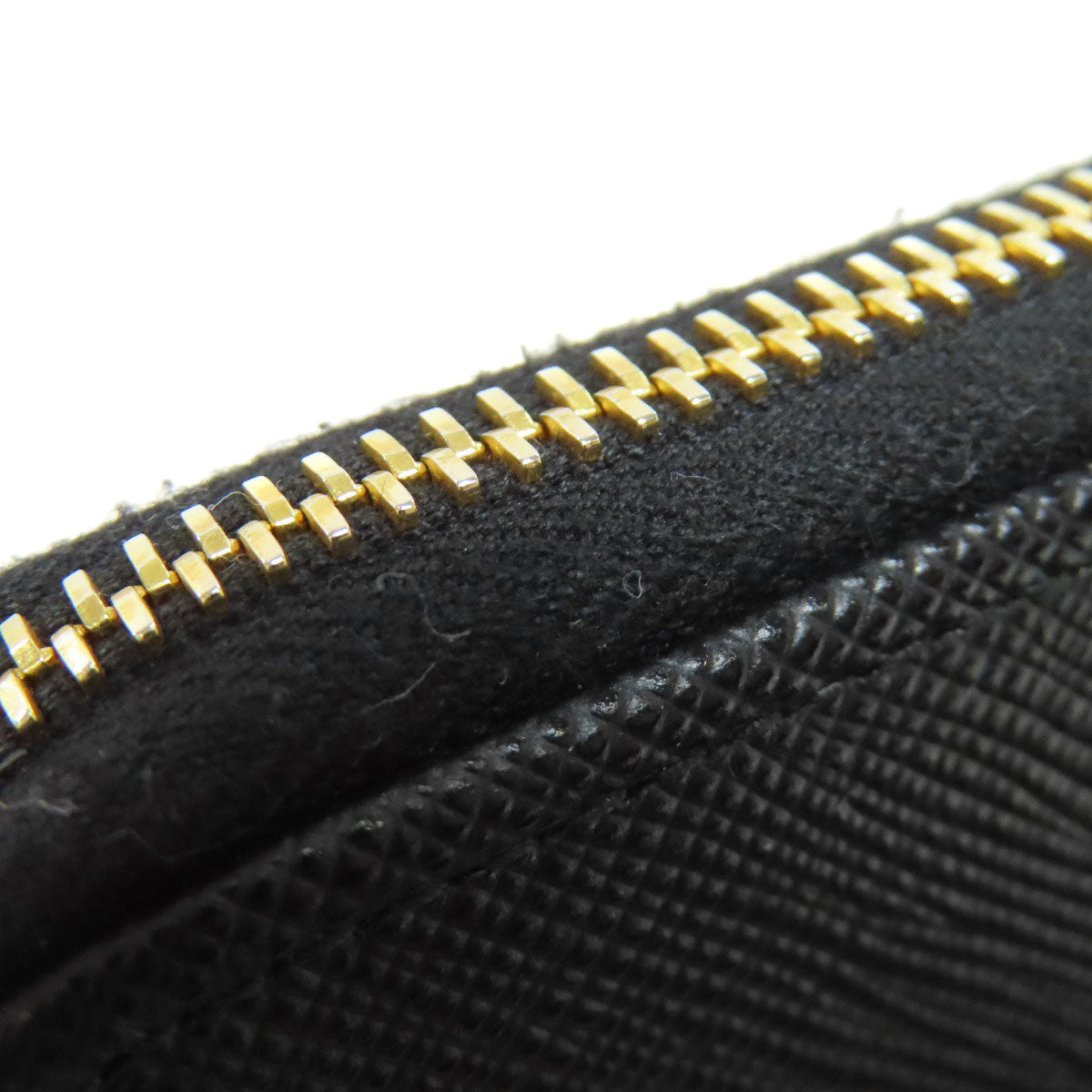 PRADA  1ML036 Bifold Wallet with Coin Pocket logo Safiano Ladies