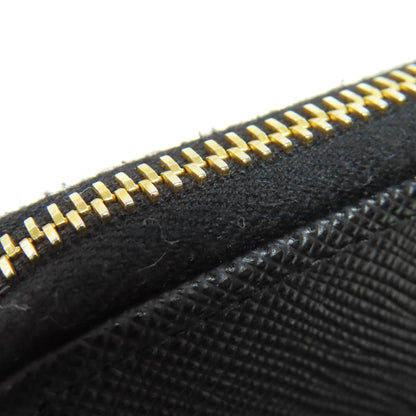 PRADA  1ML036 Bifold Wallet with Coin Pocket logo Safiano Ladies