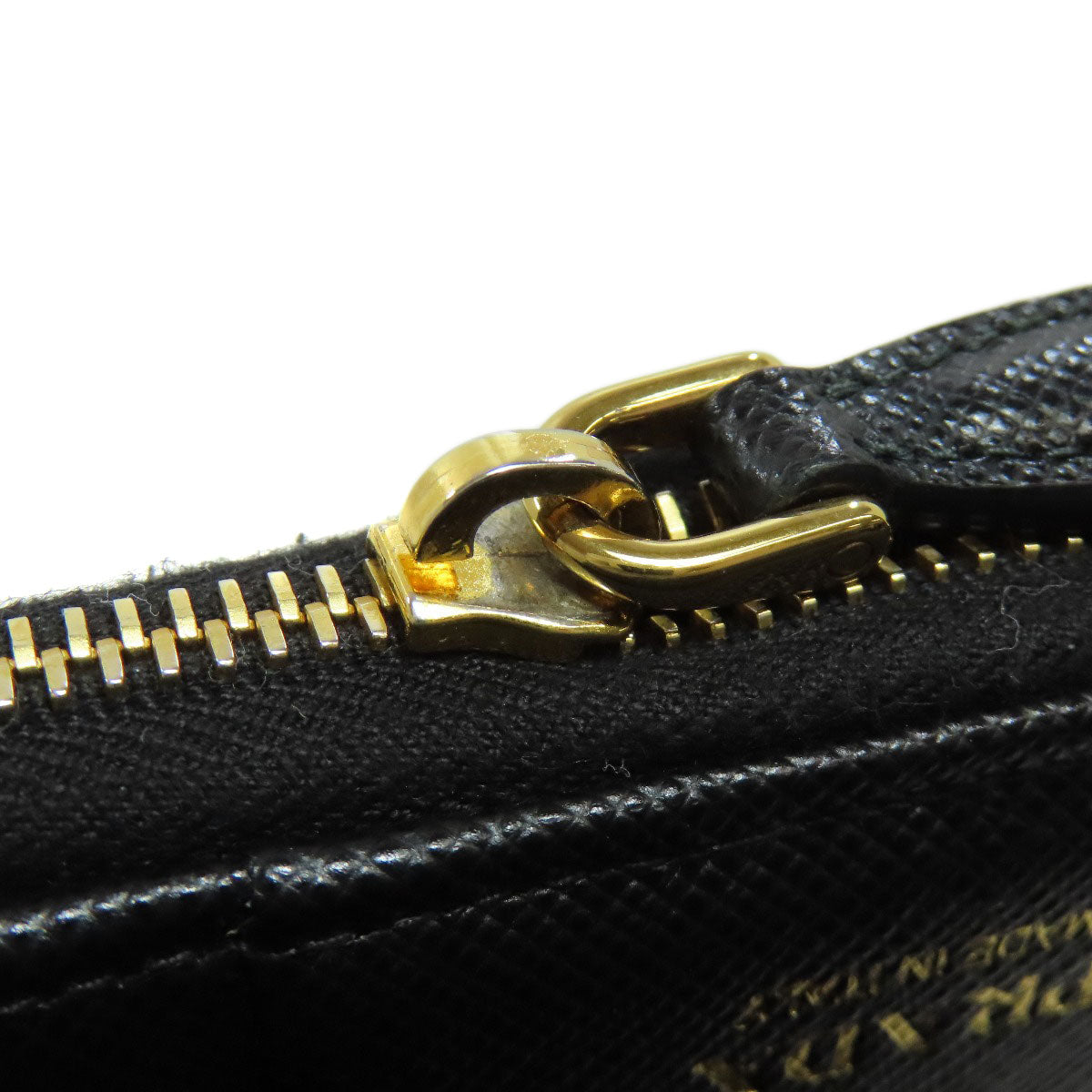 PRADA  1ML036 Bifold Wallet with Coin Pocket logo Safiano Ladies