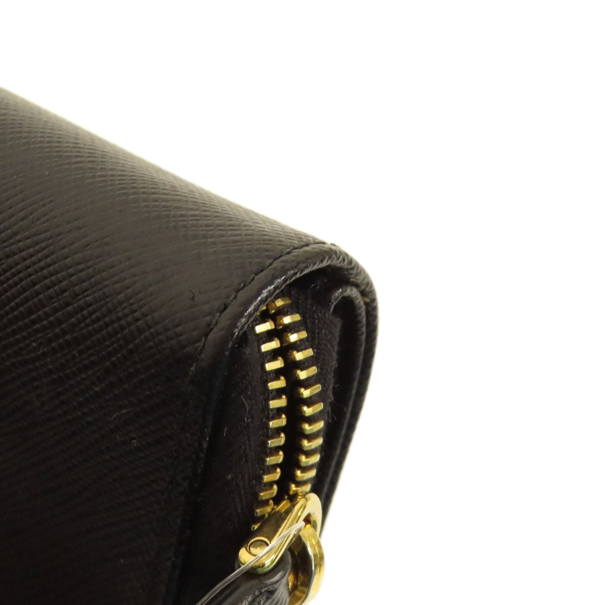 PRADA  1ML036 Bifold Wallet with Coin Pocket logo Safiano Ladies