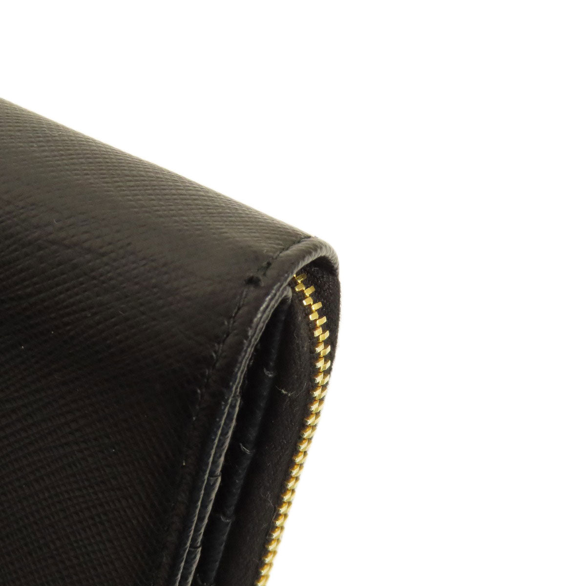 PRADA  1ML036 Bifold Wallet with Coin Pocket logo Safiano Ladies