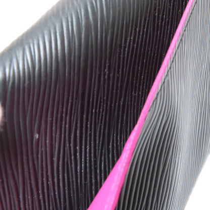 LOUIS VUITTON M64322 Portefeiulle Â· Sarah Long wallet (with coin pocket) Epi Leather Ladies [Used]