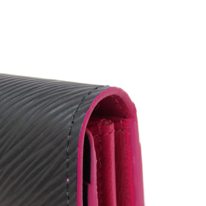 LOUIS VUITTON M64322 Portefeiulle Â· Sarah Long wallet (with coin pocket) Epi Leather Ladies [Used]