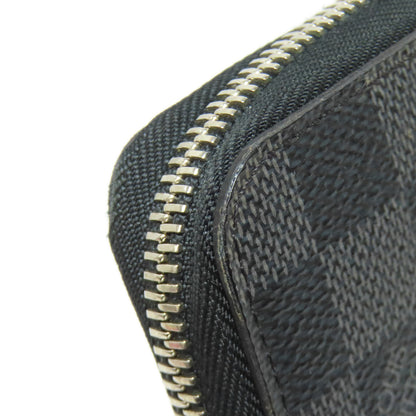 LOUIS VUITTON N60111 Zippy Organizer NM Long wallet (with coin pocket) Damier canvas mens [Used]