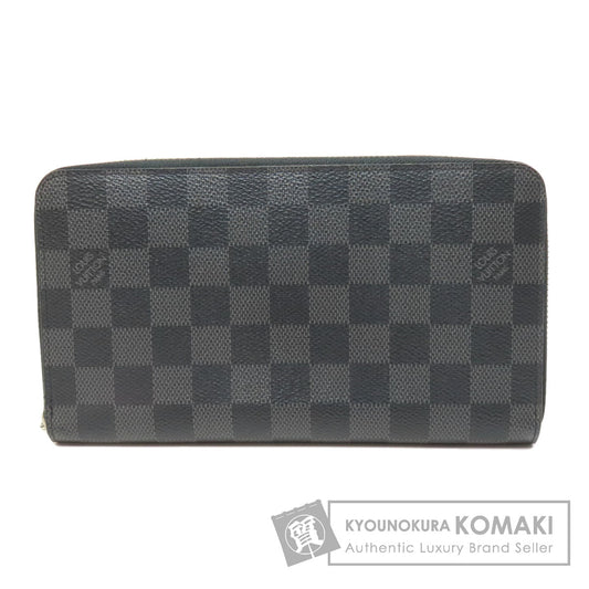 LOUIS VUITTON N60111 Zippy Organizer NM Long wallet (with coin pocket) Damier canvas mens [Used]
