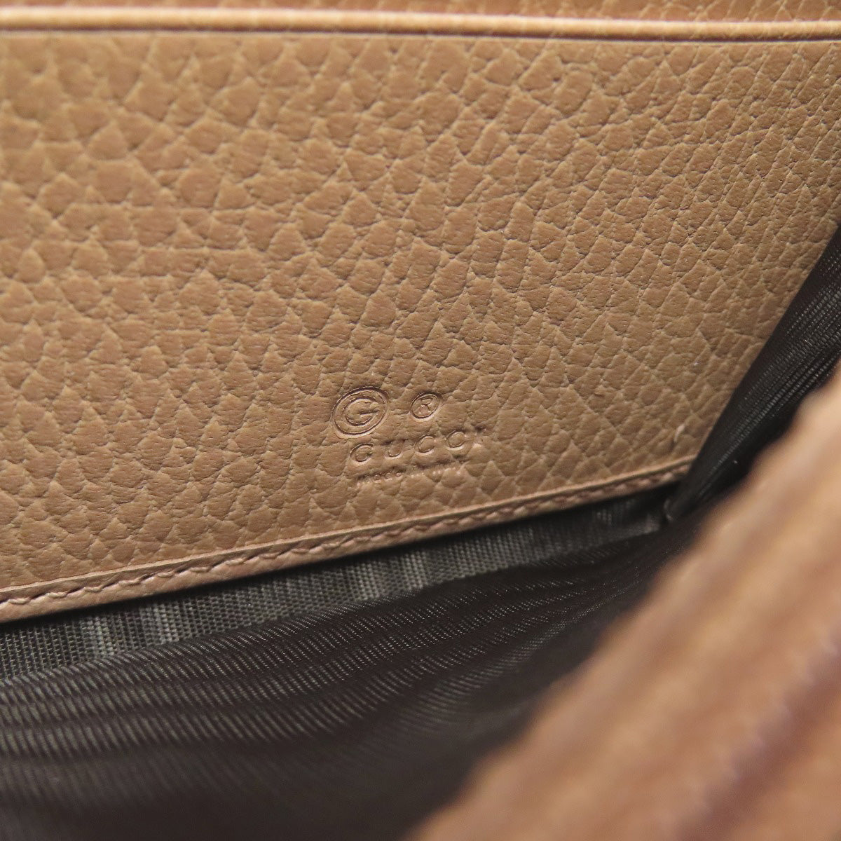 GUCCI 615524 Interlocking G outlet Long wallet (with coin pocket) Leather Ladies [Used]