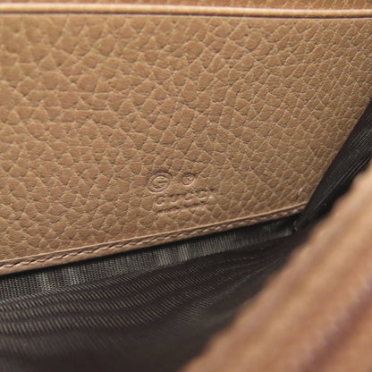 GUCCI 615524 Interlocking G outlet Long wallet (with coin pocket) Leather Ladies [Used]