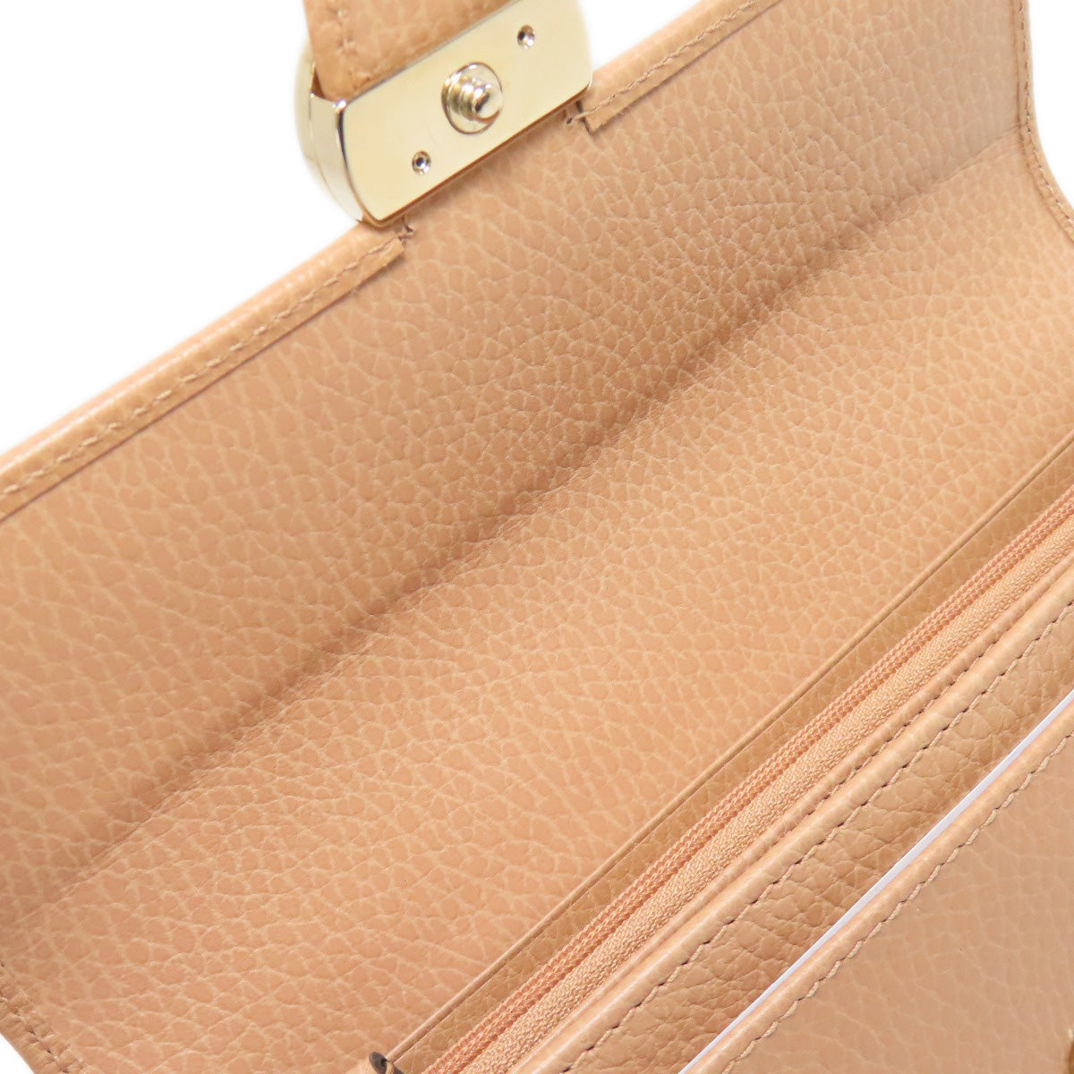 GUCCI 615524 Interlocking G outlet Long wallet (with coin pocket) Leather Ladies [Used]