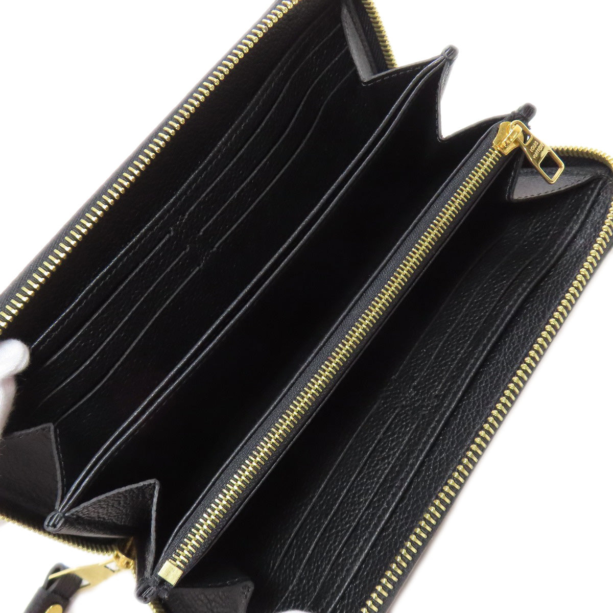 LOUIS VUITTON M80481 Zippy wallet Long wallet (with coin pocket) Empreinte Ladies [Used]