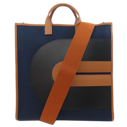 HERMES VINYL Handbag Towar Officche Ladies [Used]