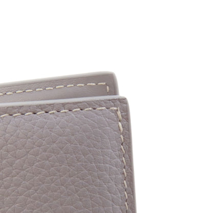 CHRISTIAN DIOR logo Bifold Wallet with Coin Pocket Leather Ladies [Used]