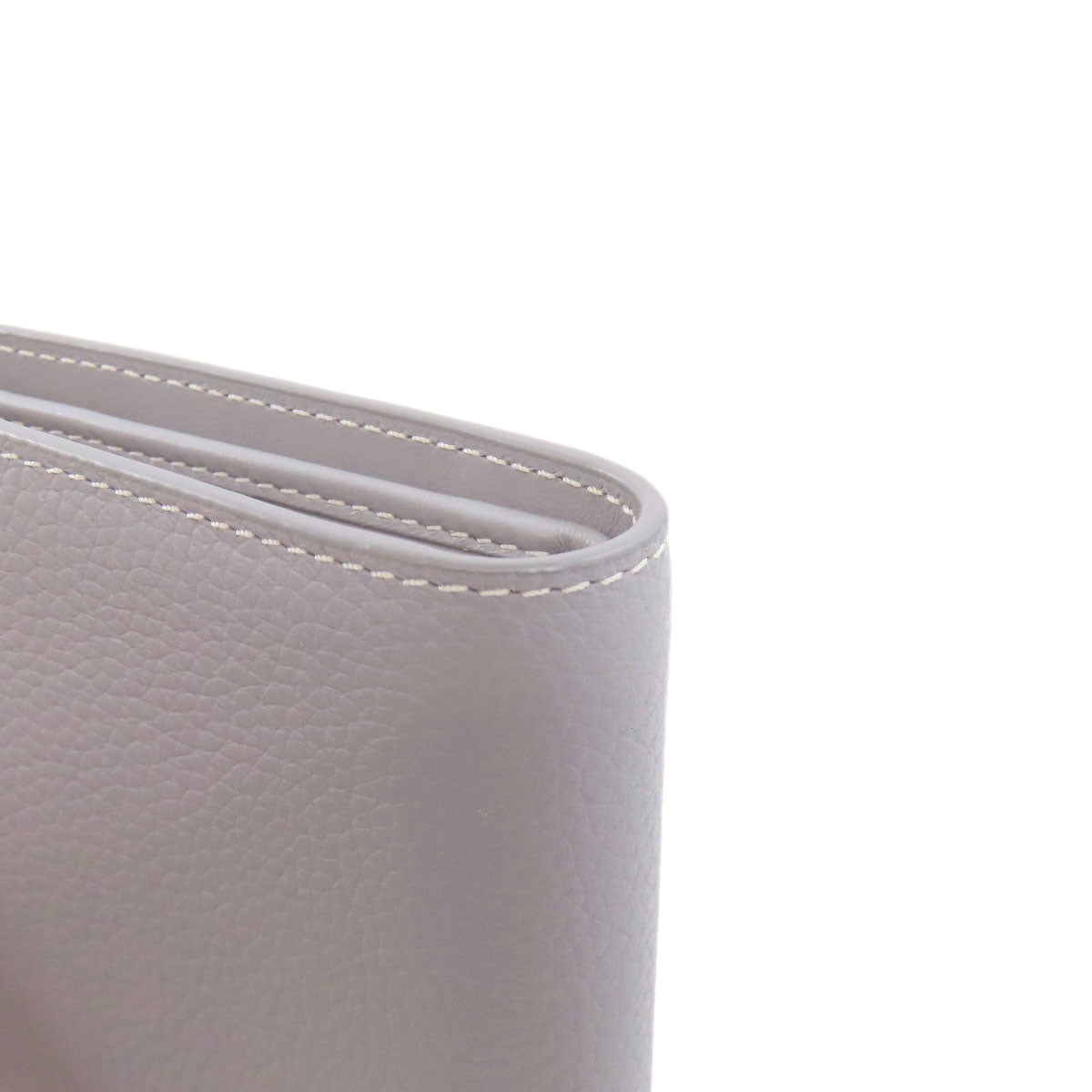 CHRISTIAN DIOR logo Bifold Wallet with Coin Pocket Leather Ladies [Used]