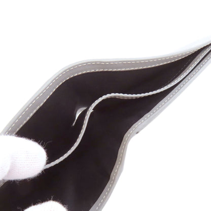 CHRISTIAN DIOR logo Bifold Wallet with Coin Pocket Leather Ladies [Used]