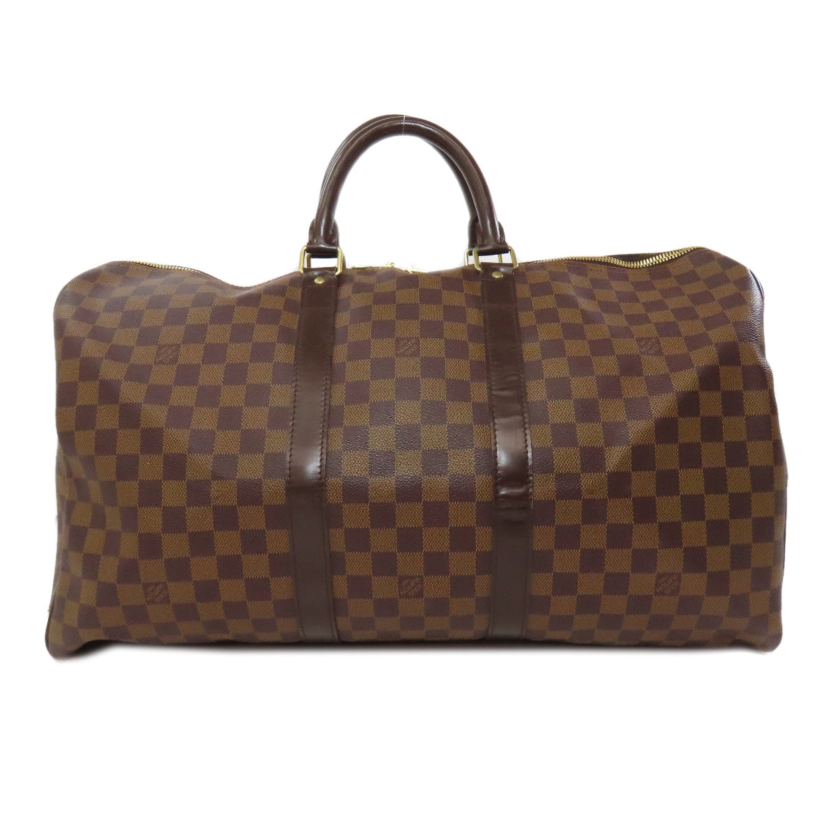 ルイヴィトン N41427 キーポル50 ボストンバッグ ダミエキャンバス レディース 【中古】【LOUIS VUITTON】